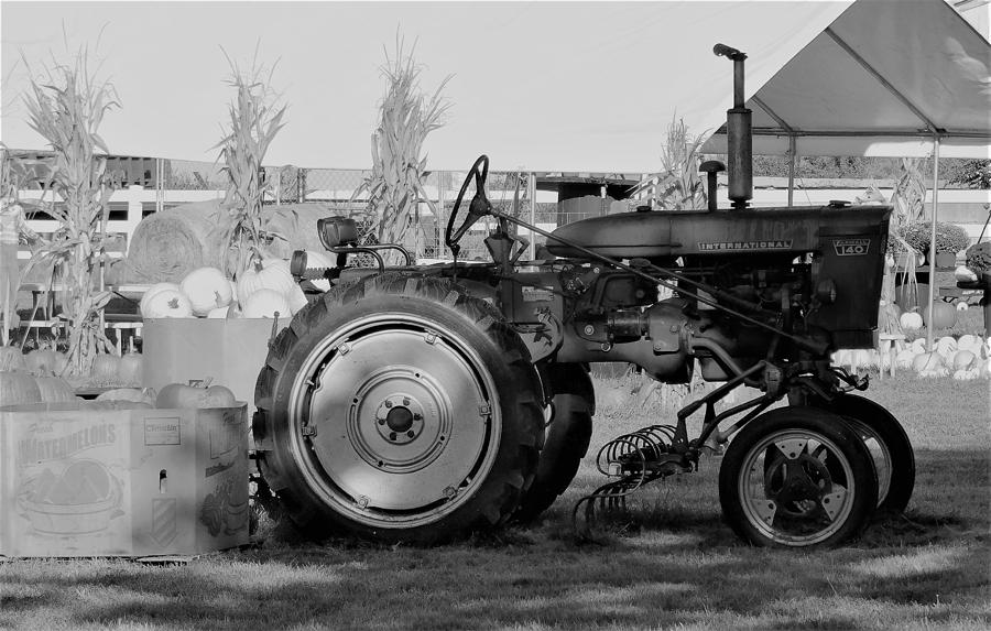 - Farm Tractor Photograph by THERESA Nye