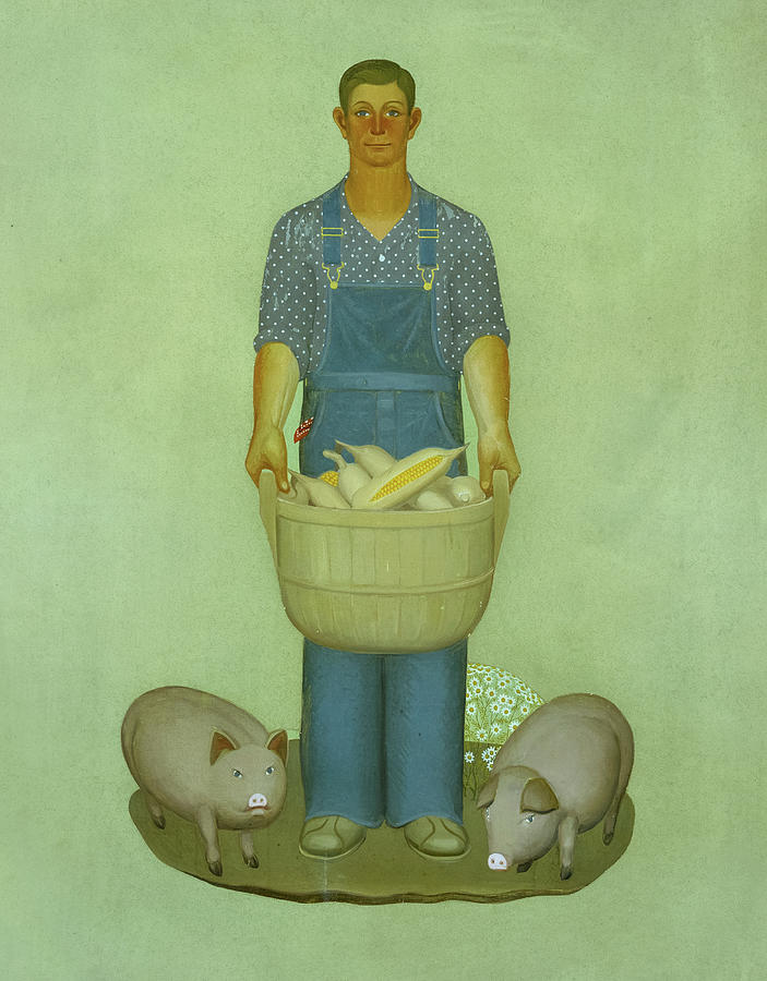 grant wood farmer