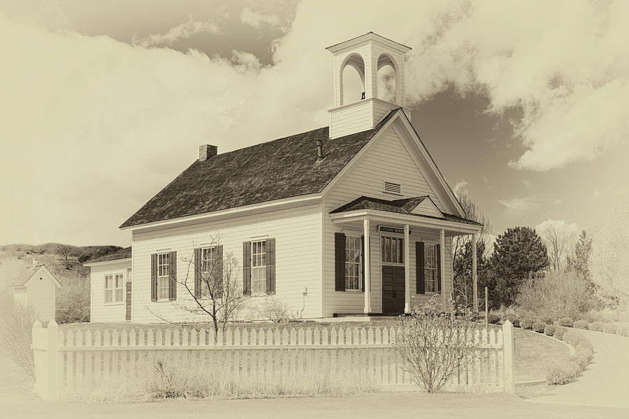 Farmhouse School Photograph by James Eddy
