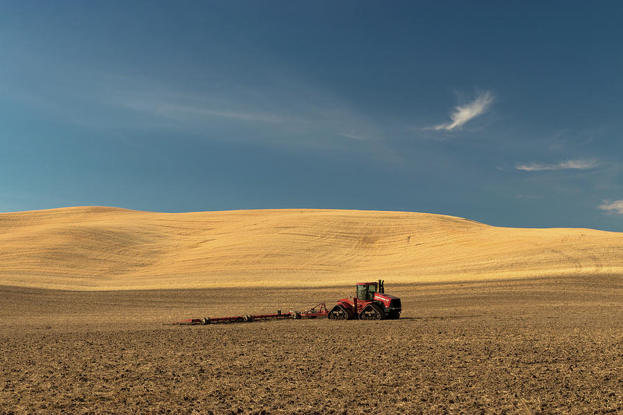 Farming on the Palouse Photograph by Jim Crowder - Pixels