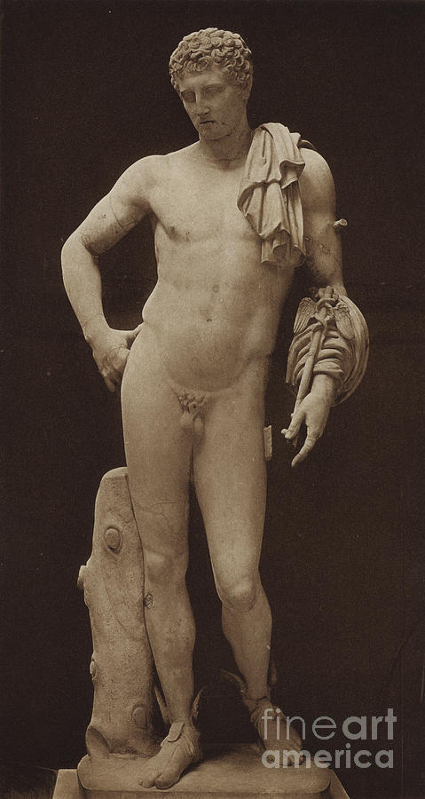 Farnese Hermes Photograph by English Photographer