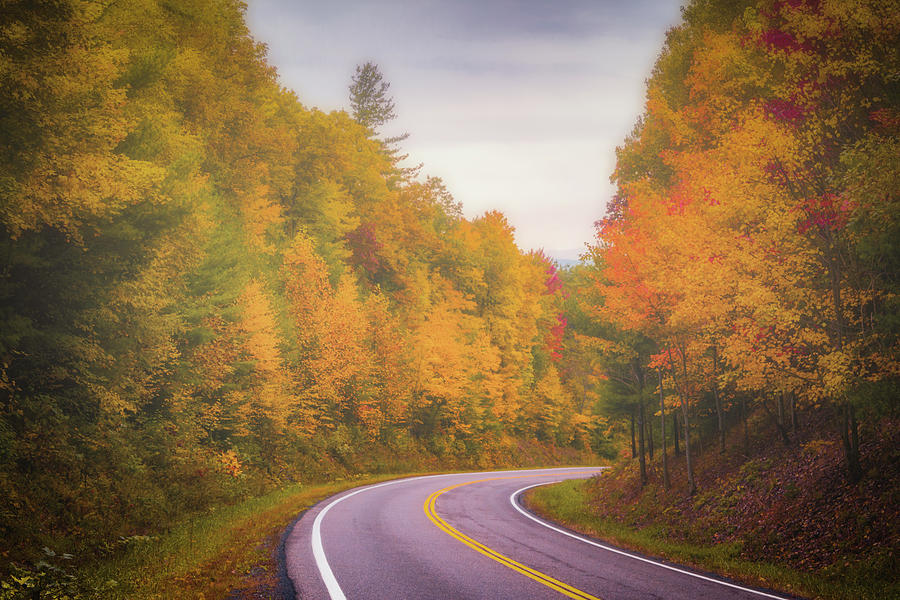 Farther Down The Road Photograph by Jim Love - Fine Art America