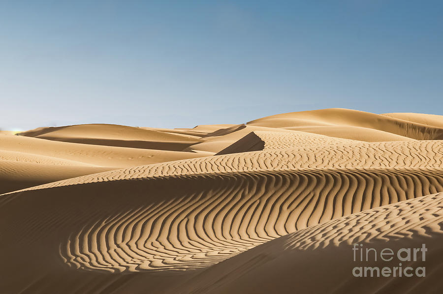 Fascinating View Of The Sand Dunes Photograph by Ghulam Hussain