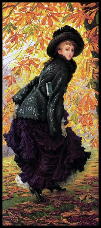 Fall Mixed Media - Fashion 036 by Vintage Lavoie