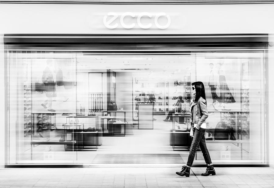 Street Photograph - Fashion Breeze by Kenneth Zeng