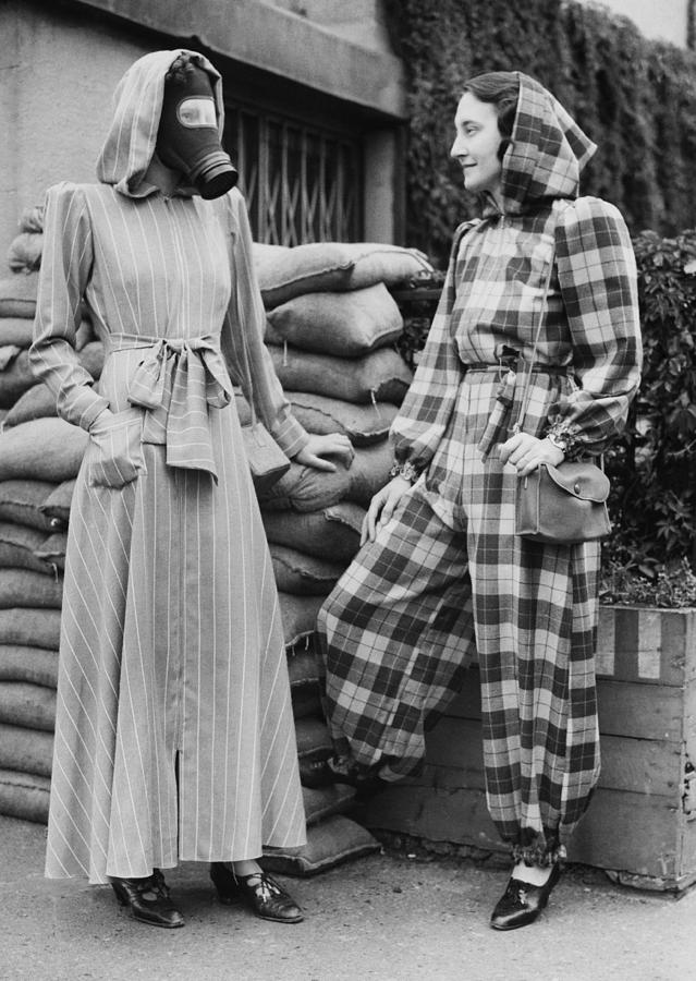 Fashion For Wear In Air Raid Shelters Photograph by Keystone-france