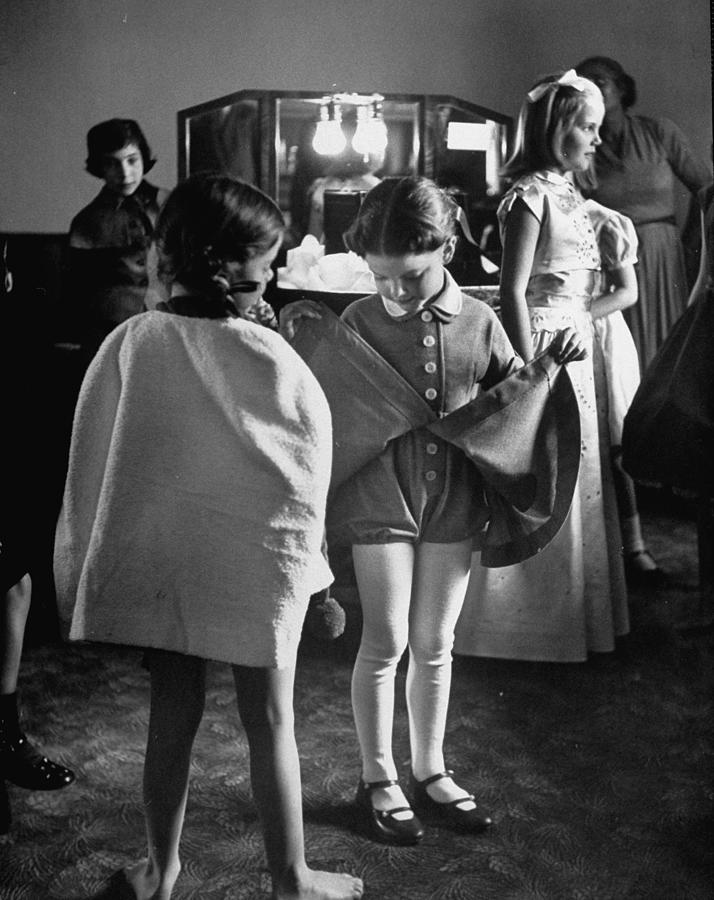 Fashions Childrens Photograph by Nina Leen Fashions Childrens Photograph by Nina Leen