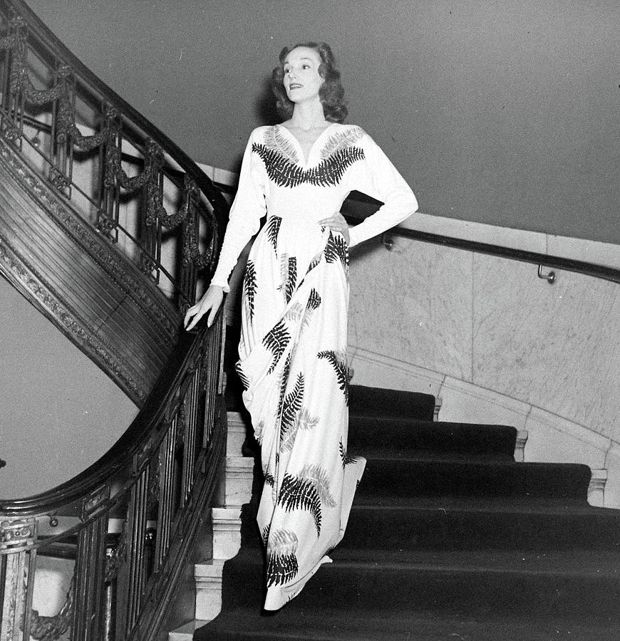 Fashions Future At Hotel Astor Photograph by Peter Stackpole
