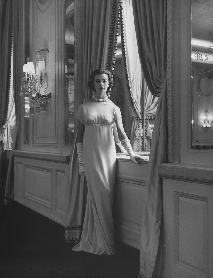 Fasion By Charles James Photograph by Nina Leen Fasion By Charles James Photograph by Nina Leen