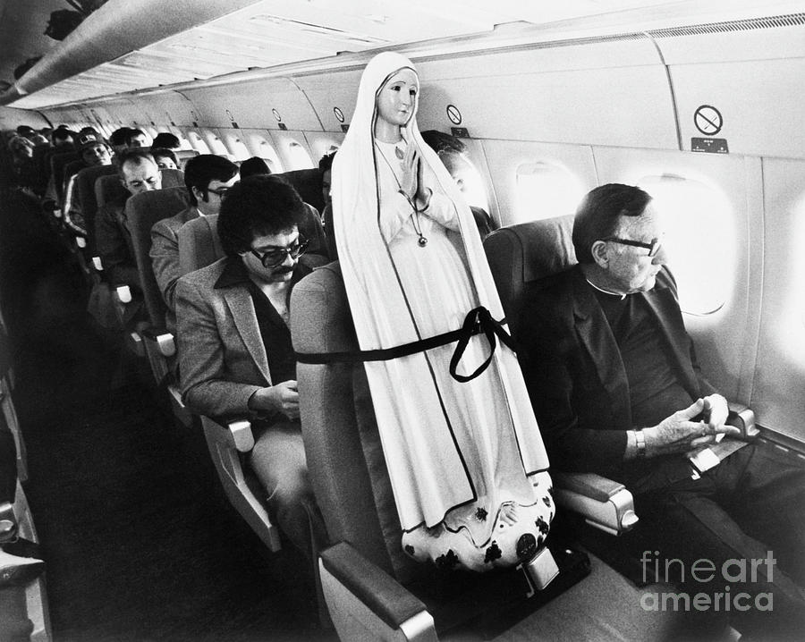 Father Patrick Moore And Our Lady Photograph by Bettmann