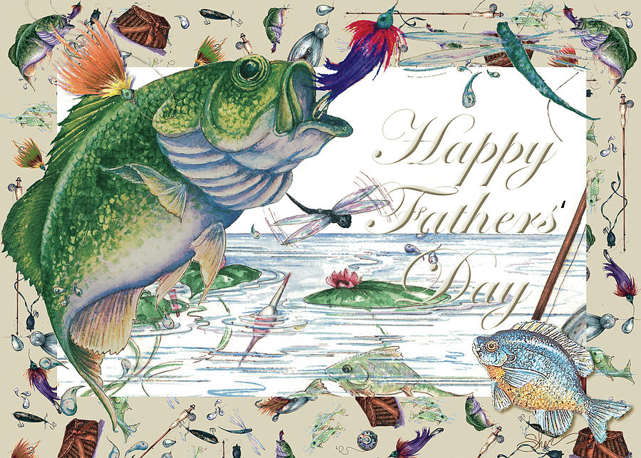fathers day clip art fishing