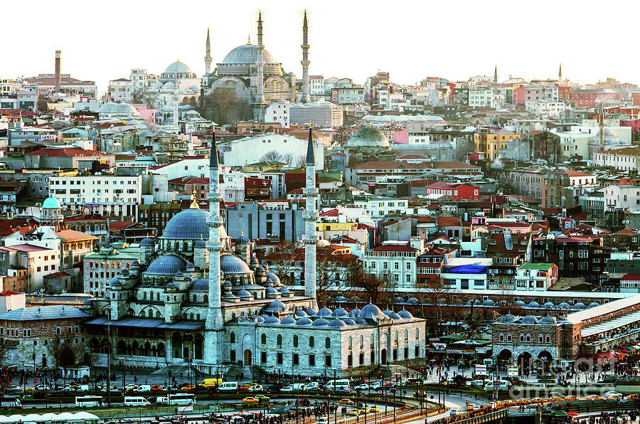 Fatih District in Istanbul Photograph by John Rizzuto