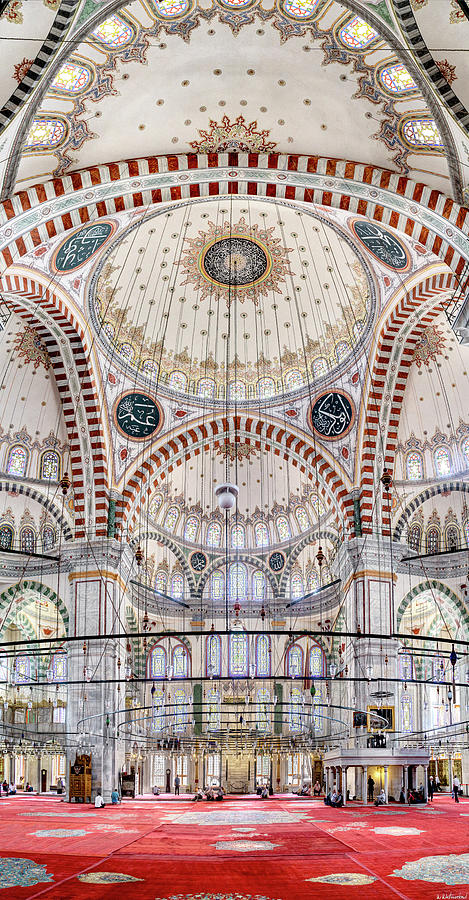 Fatih Mosque 01 Photograph by Weston Westmoreland
