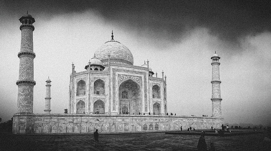 Faux Vintage Taj Majal Photograph by Tyler Morris - Pixels