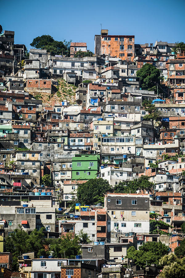 Favela, Rio De Janeiro Photograph by Stuart Dee