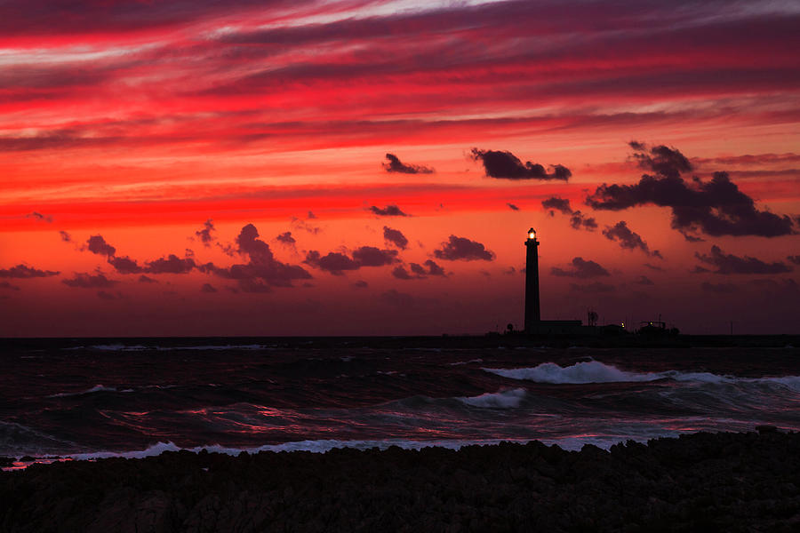 Favignana & Lighthouse, Sicily, Italy Digital Art by Salvo Orlando