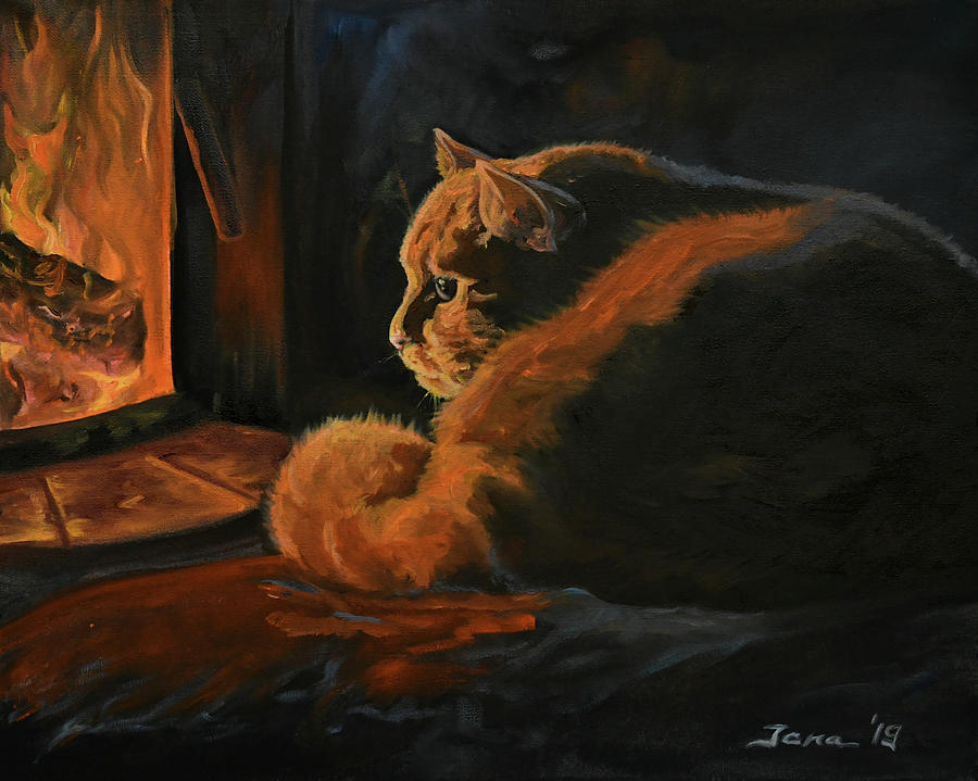 Favorite spot Painting by Jana Goode