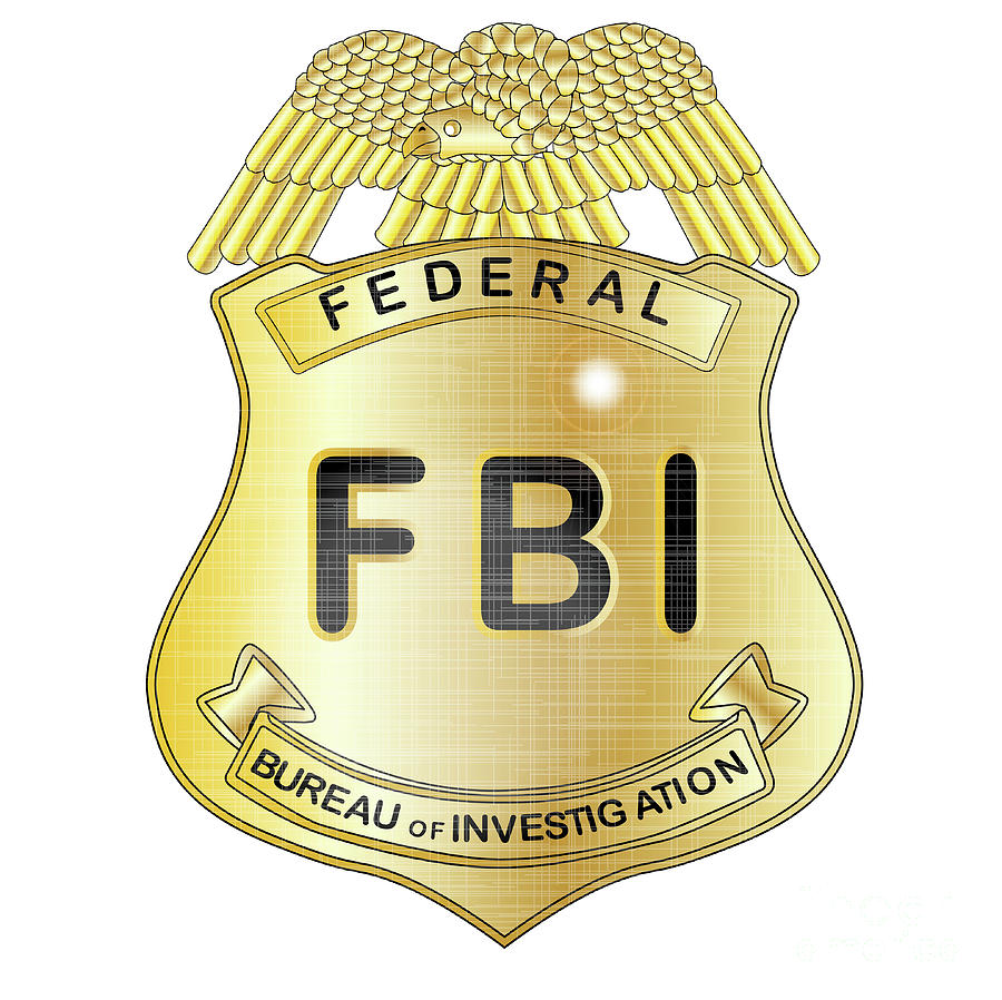 FBI Badge Digital Art by Bigalbaloo Stock - Pixels