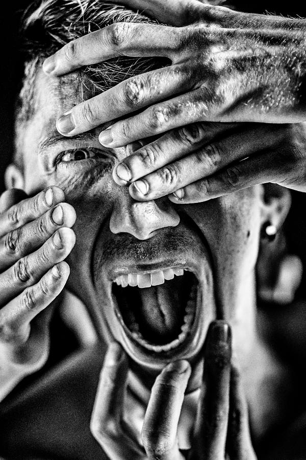 Fear Photograph by Klaus Tesching