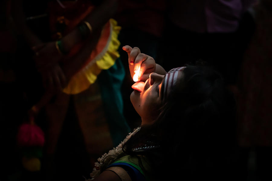 Fearless-1 - Taste Fire Photograph by Ramabhadran Thirupattur