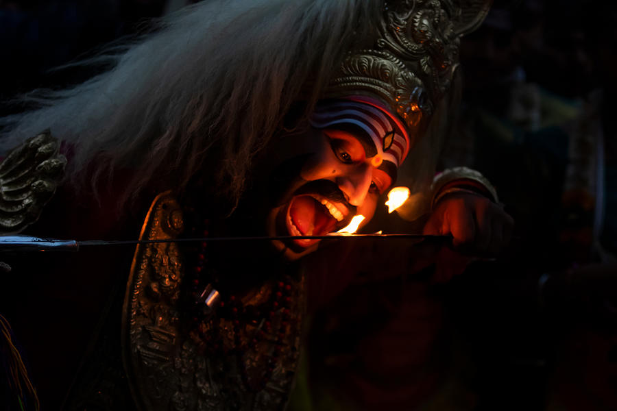 Fearless-2  Taste Fire Photograph by Ramabhadran Thirupattur