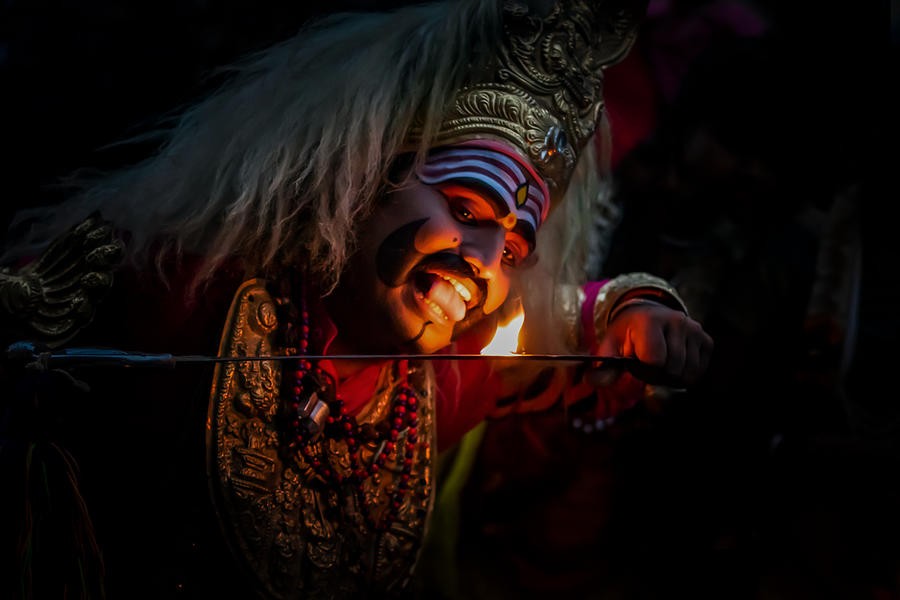 Fearless - Tasting Fire Photograph by Ramabhadran Thirupattur