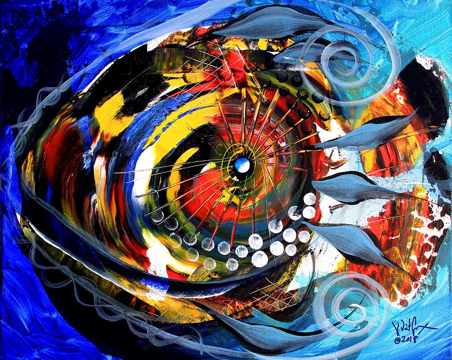 Feather Tail 5000 Painting by J Vincent Scarpace