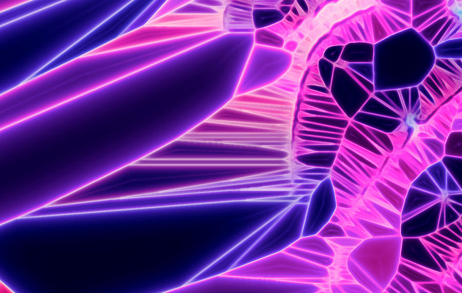 Feathers Purple Neon by AJP Feathers Purple Neon by AJP