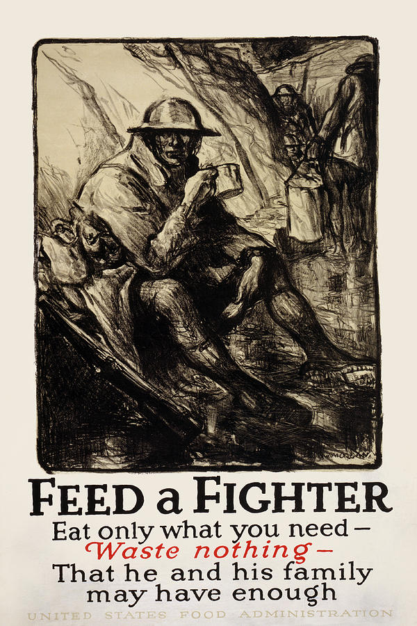 Feed a Fighter Painting by Morgan Wallace