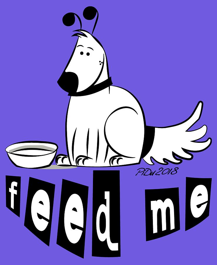Feed Me Digital Art by Piotr Dulski