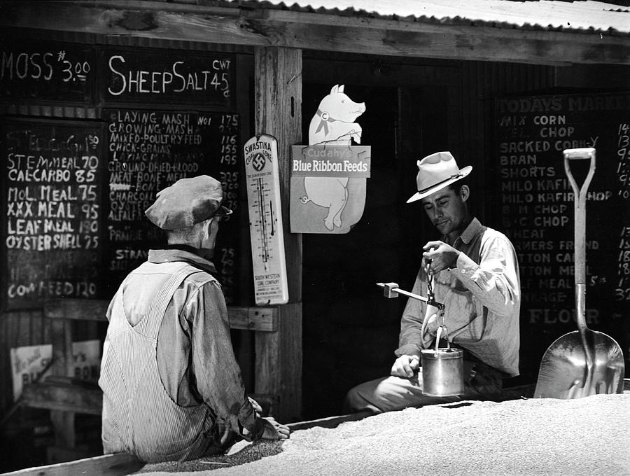 Feed Store Photograph by Margaret Bourke-white