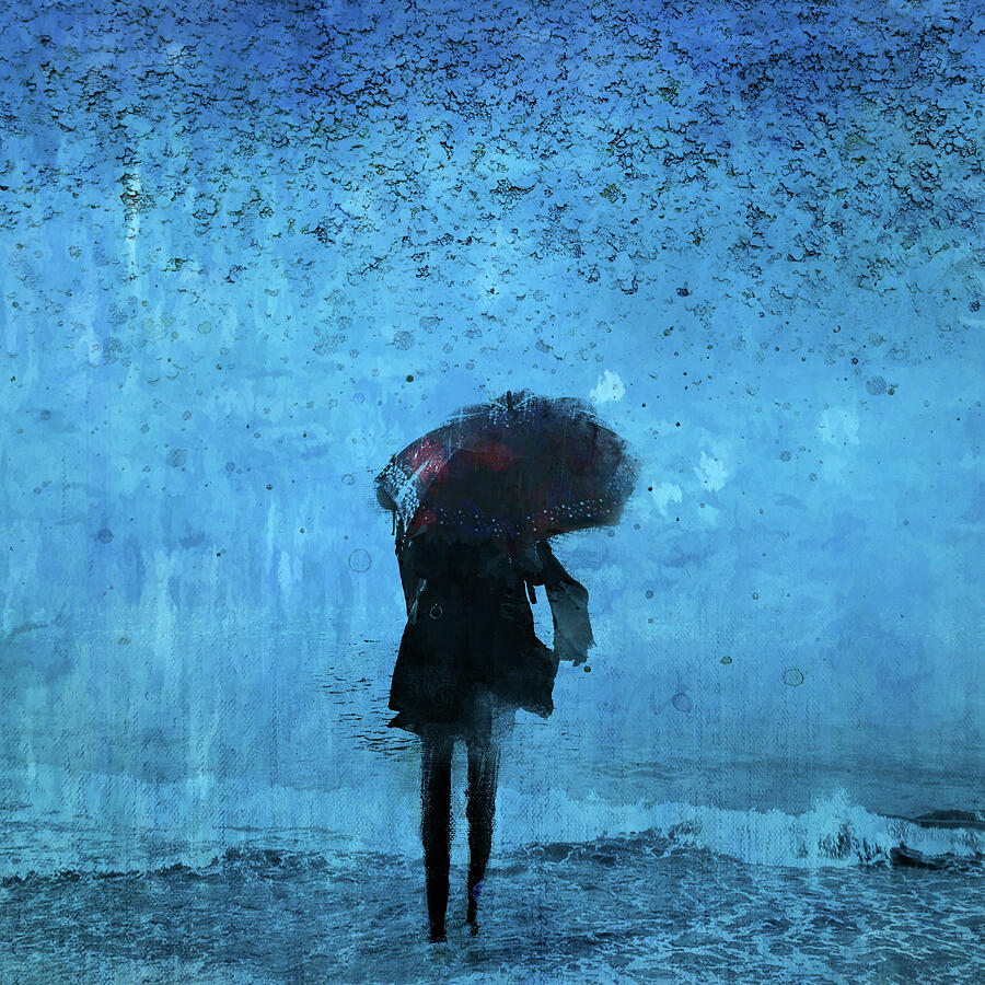 Feeling Blue Digital Art by Marilyn Wilson
