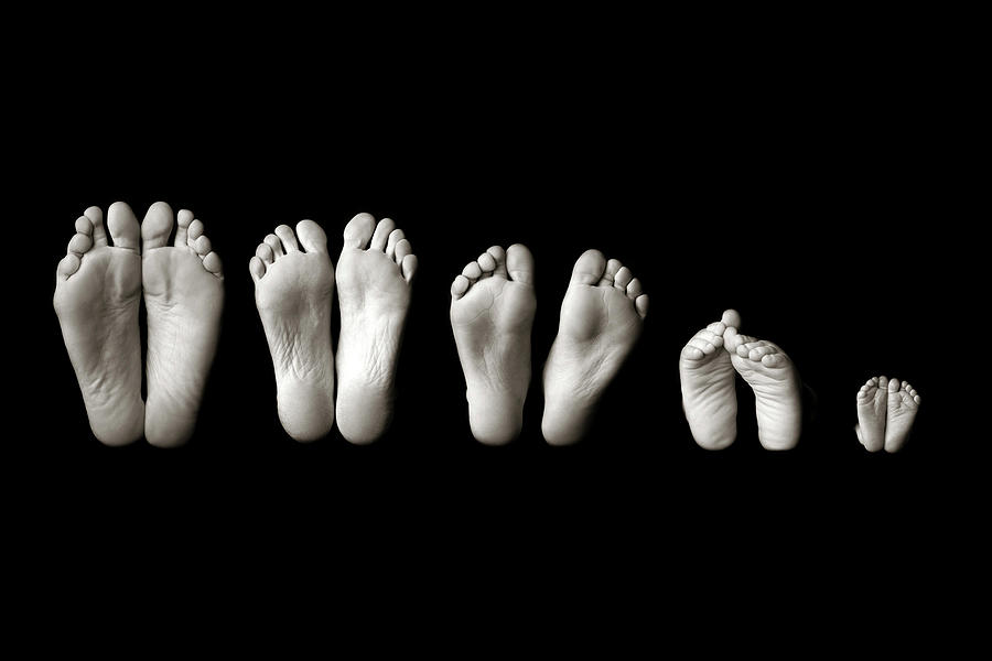 Feet - Black And White Photograph by Tanya Hovey | Fine Art America