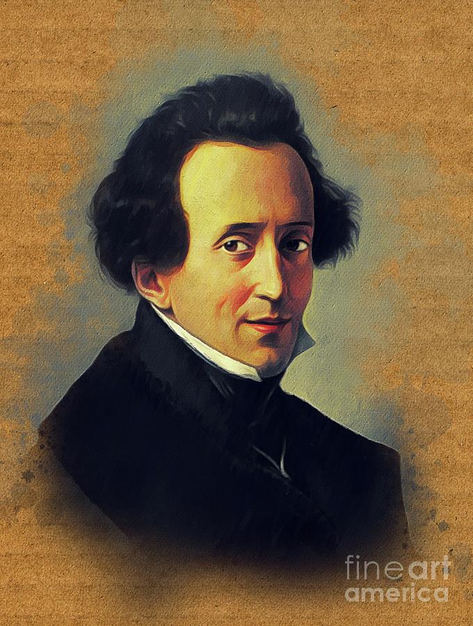 Felix Mendelssohn, Music Legend Painting