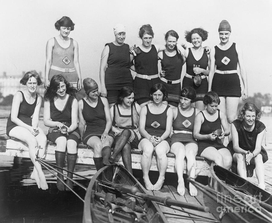 Female Athletes Of 1920s by Bettmann