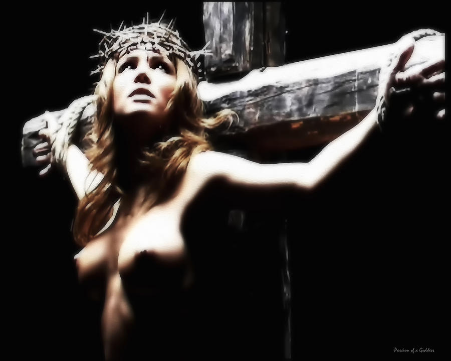 Nude Photograph - Female Christ by Ramon Martinez