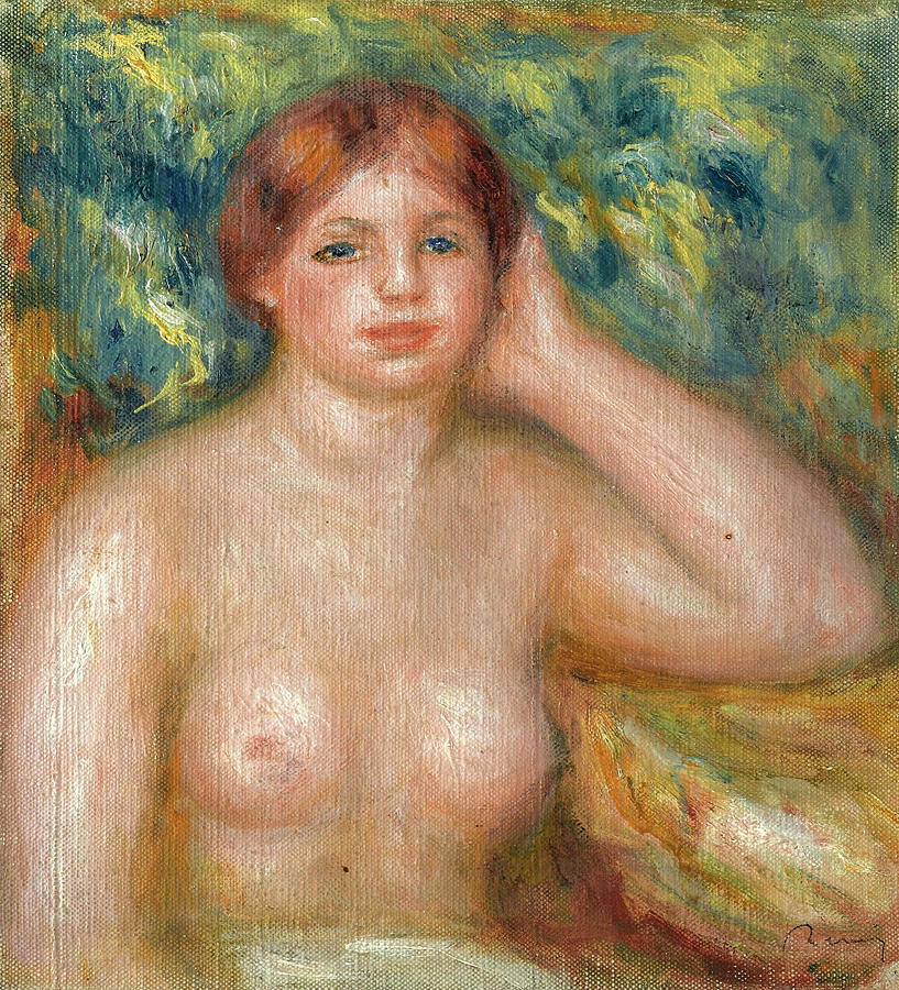 Female Nude 1915 Painting