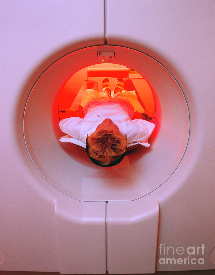 Female Patient Undergoing An Upperbody Ct Scan Photograph by Maximilian Stock Ltd/science Photo