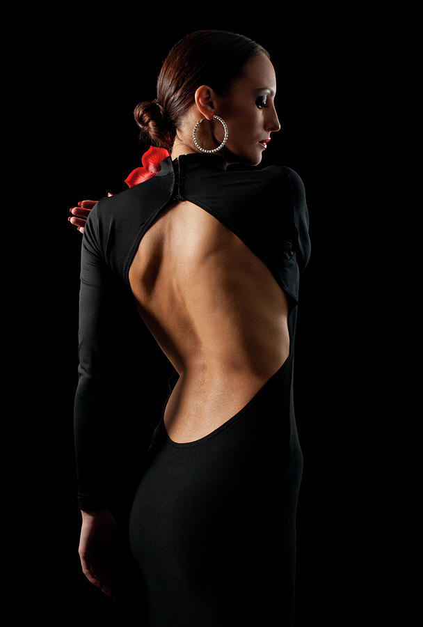 Female Spanish Dancer Photograph by Georgijevic