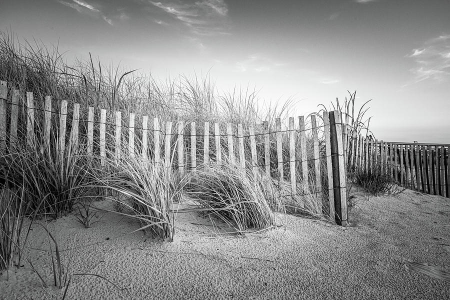 Fence on the Beach Photograph by Suzy Quigley - Fine Art America