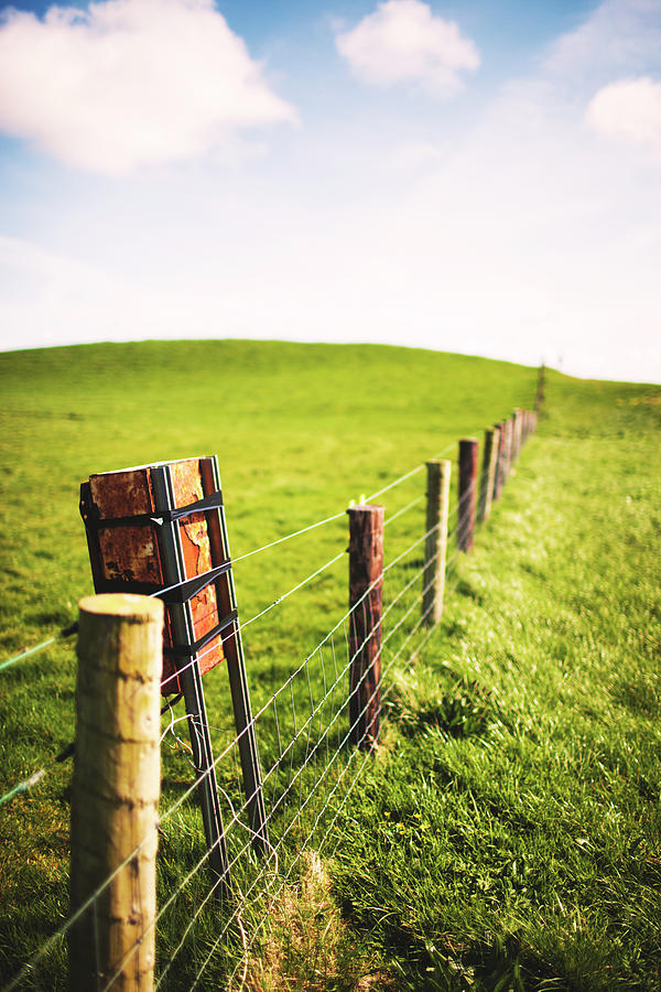 Fences At Cliffs Of Moher Photograph by Licensed By Kelven Ng