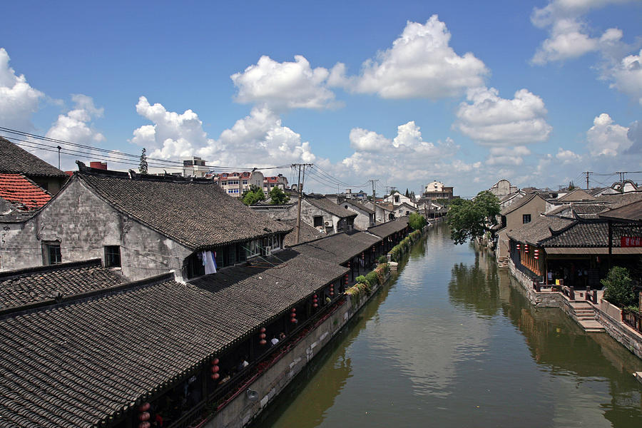 Fengjing - A Classic Jiangnan Old Town Photograph by Victor So