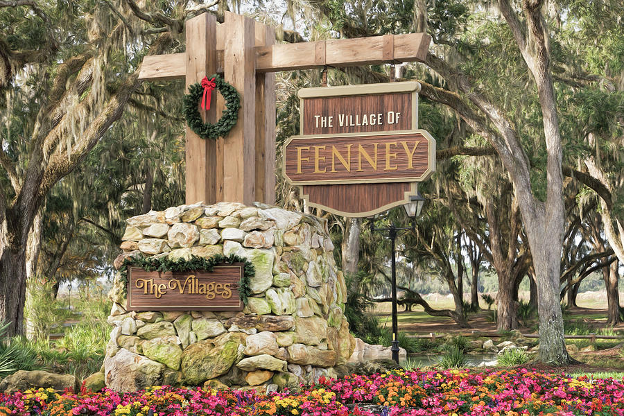 Fenney Sign Photograph by Betty Eich