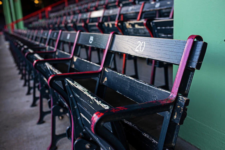 Fenway Park Seats Boston MA Photograph by Toby McGuire