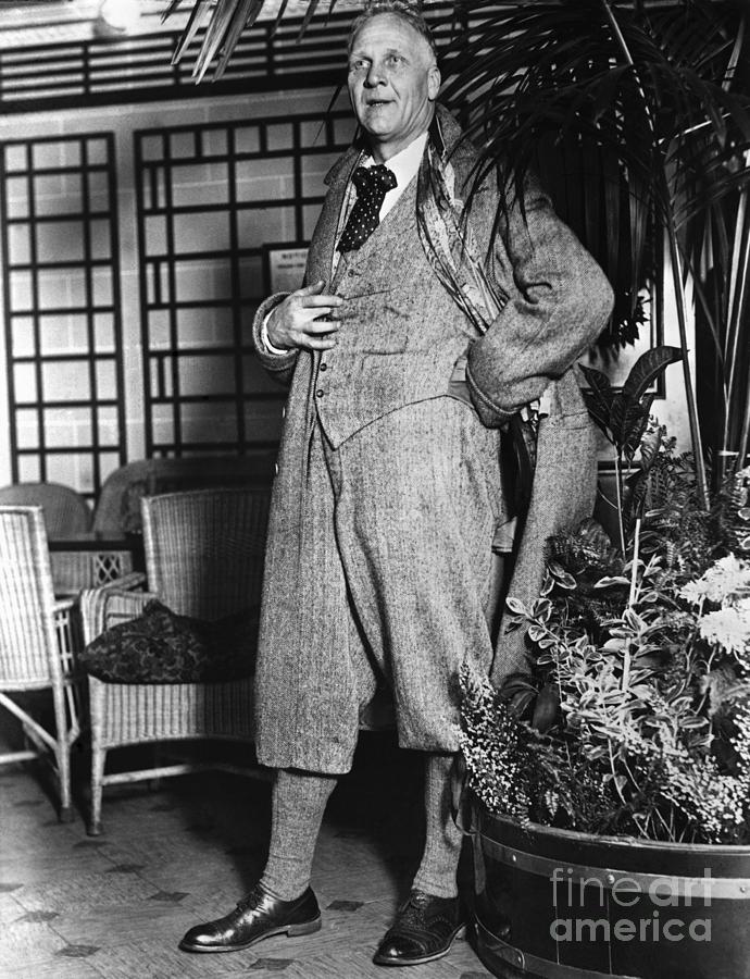 Feodor Chaliapin In Full Length Shot by Bettmann