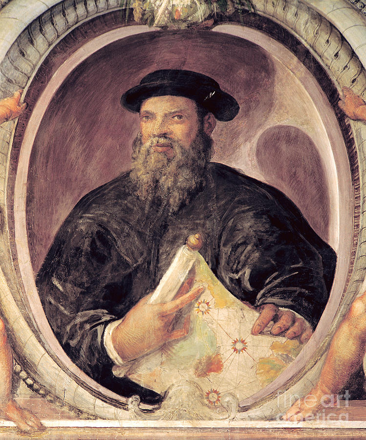 Ferdinand Magellan Painting by Antonio Giovanni De Varese