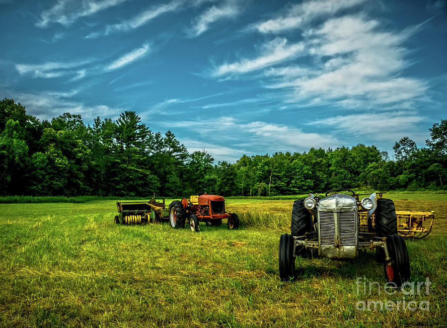 Ferguson Field Tractor No. 02 Photograph by James Aiken