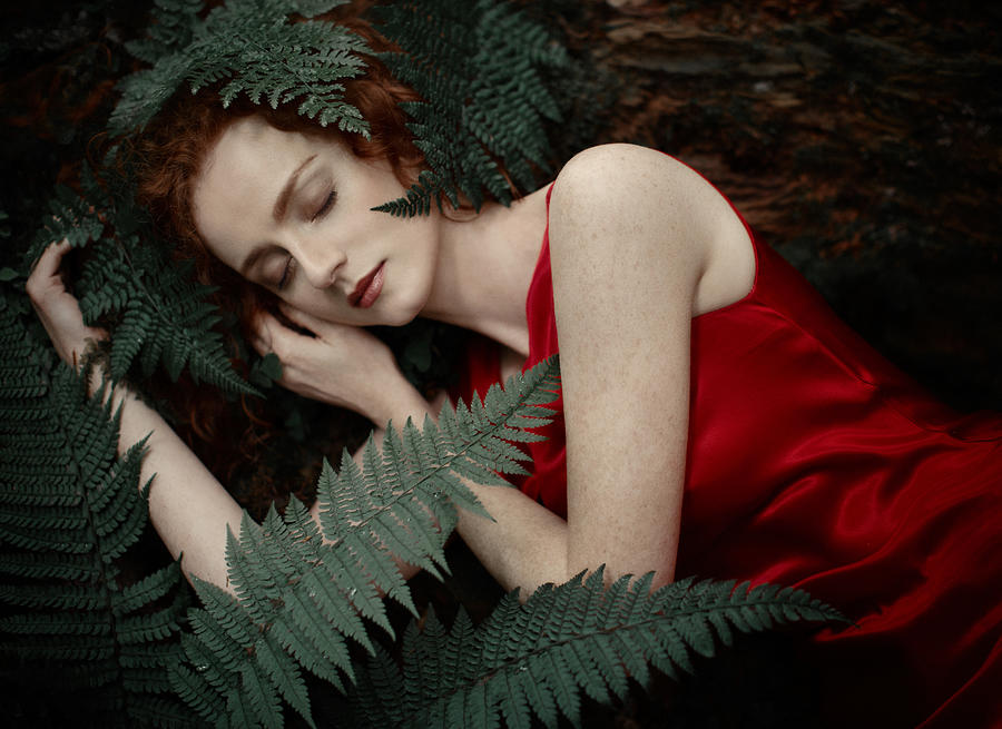 Fairy Photograph - Fern Fairy by Magdalena Russocka