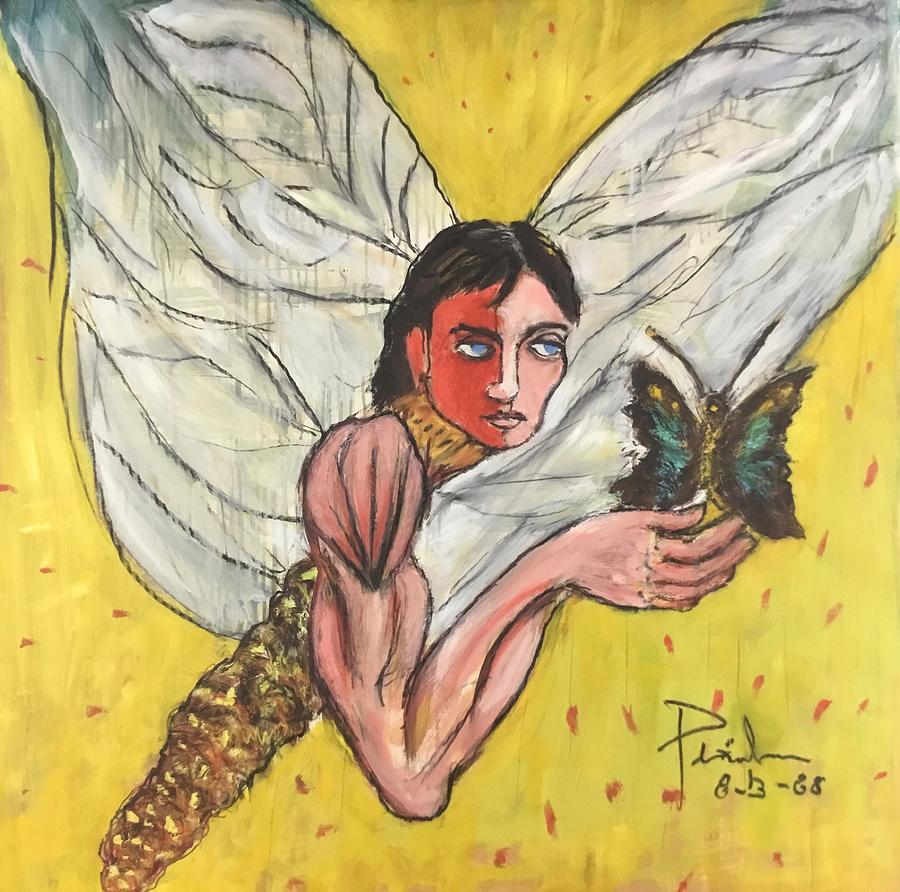 Fernandos Wings Painting by Ricardo Penalver deceased
