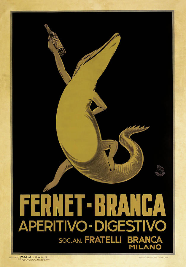 Fernet Branca by Vintage Apple Collection Fernet Branca by Vintage Apple Collection